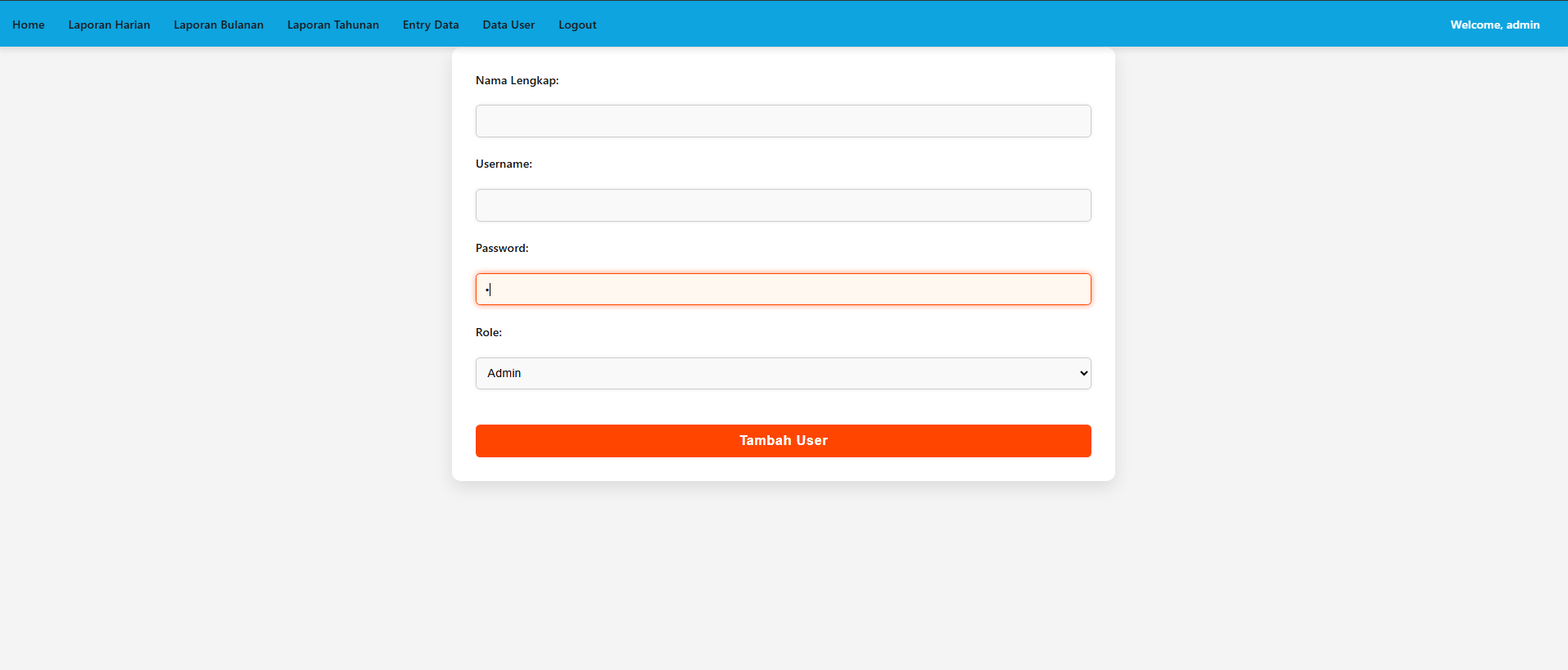 Input User